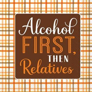 Alcohol First Beverage Napkins
